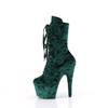 Pleaser - ADORE1045VEL Platform Boots, Pole dance shoes - Green Product image